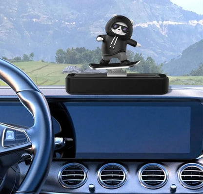 Sliding Panda - Dynamic Motion Car Dash Accessory |🔥FLAT 50% SAVING🔥