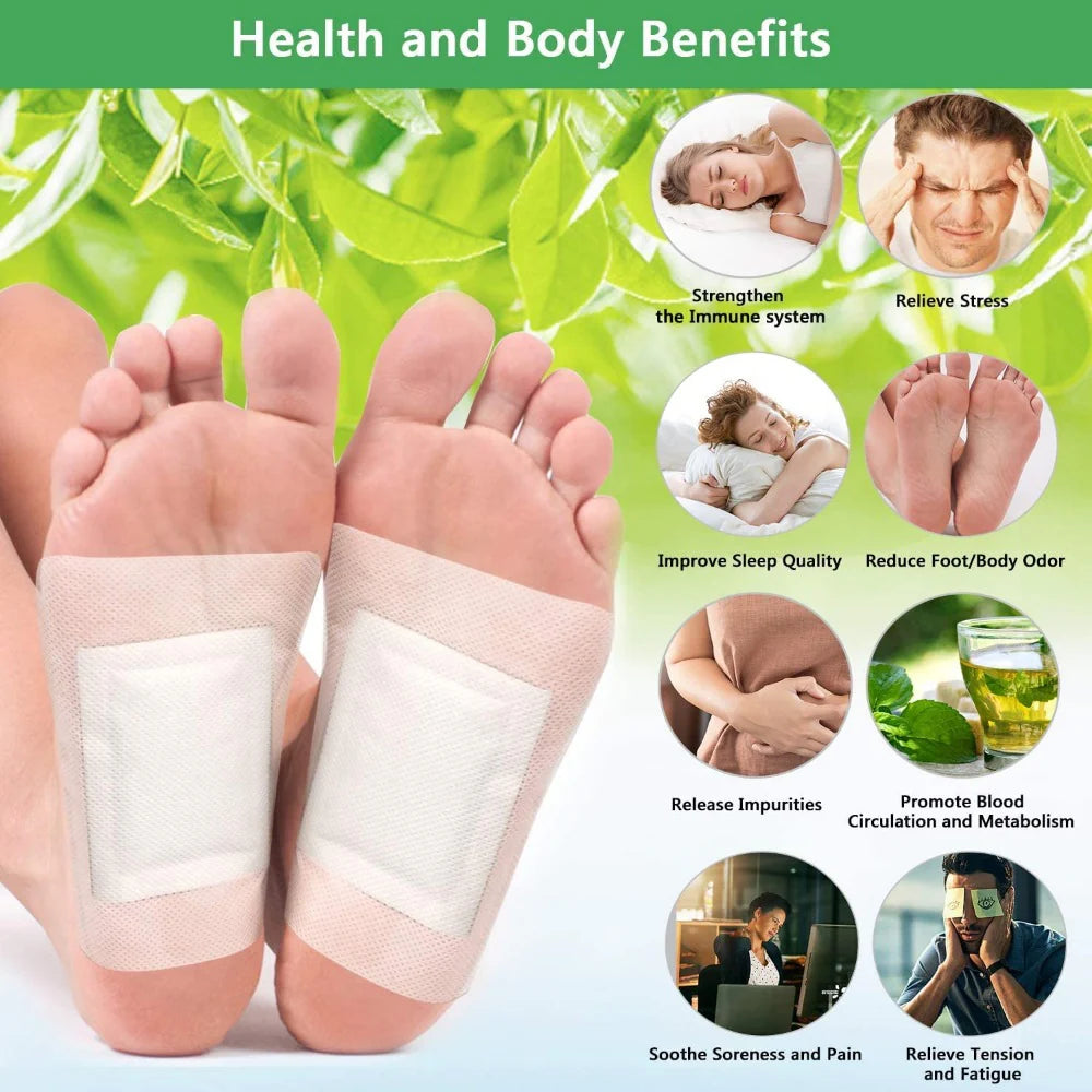 Detox Foot Patches (pack of 2)(20pcs)